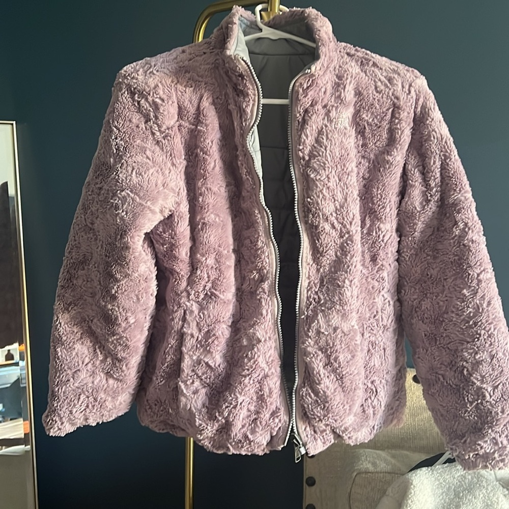 Girls reversible Northface Jacket - Picture 2 of 3